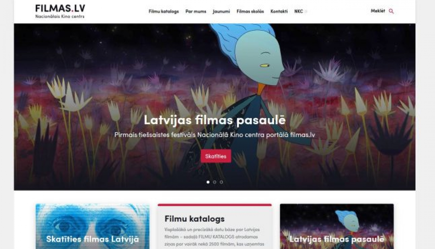 Portālā filmas.lv – tiešsaistes festivāls “Latvijas filmas pasaulē”