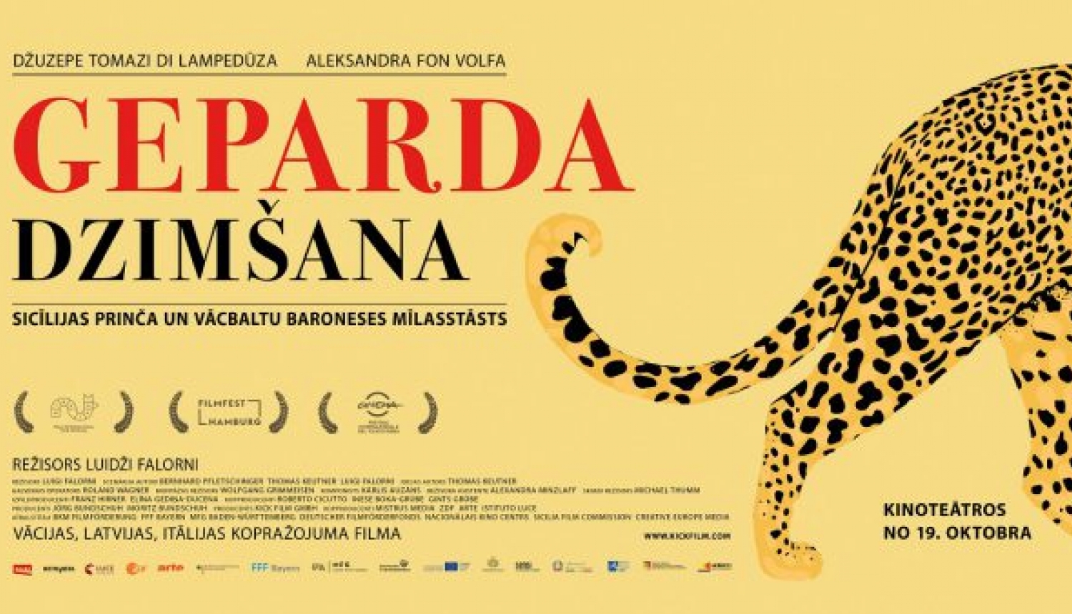 Filma “Geparda dzimšana” festivālā Riga IFF un kinorepertuārā