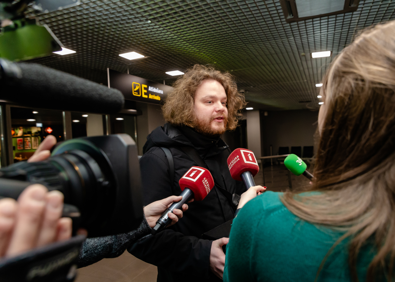 "Zelta Globuss" ierodas Rīgā, foto: Agnese Zeltiņa